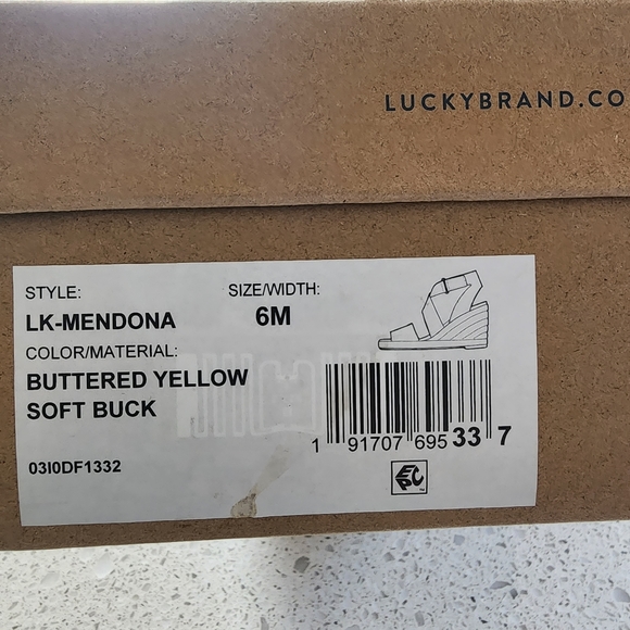 🆕️Lucky Brand Mendona Wedge Sandal - Picture 15 of 16